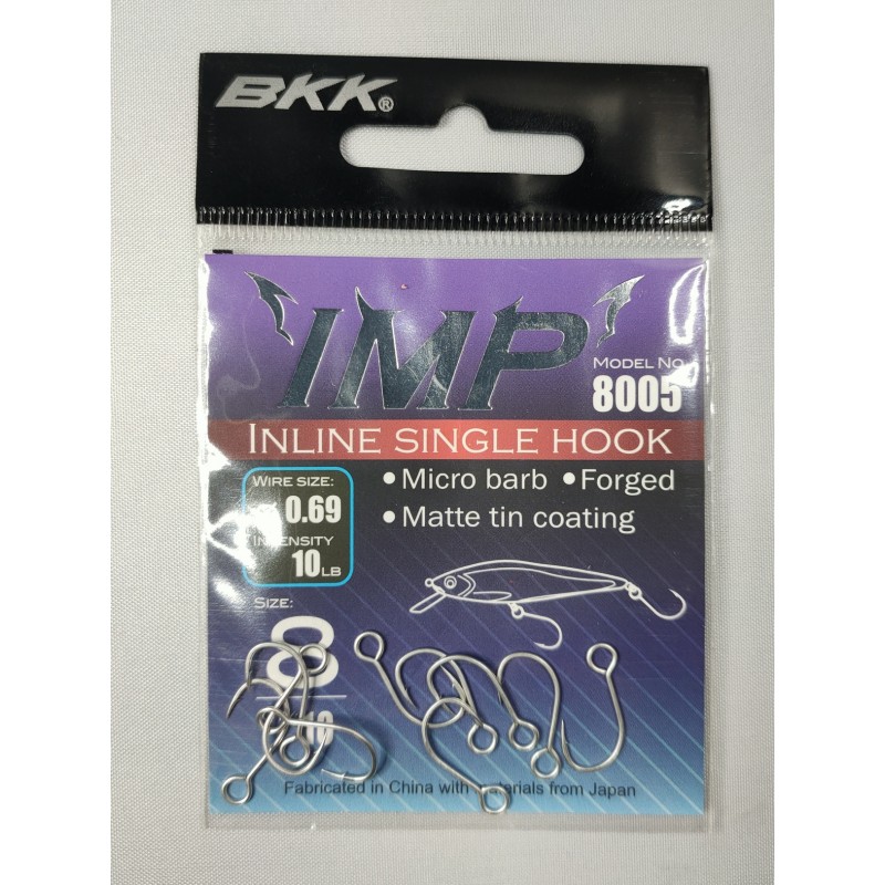 Plugging Hooks BKK Inline Single Hook IMP 8005