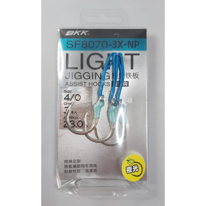 Assist Hooks BKK LIGHT JIGGING ASSIST HOOK SF