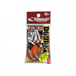 Hameçons simples Shout Double Kudako  329DK-Assist Hook
