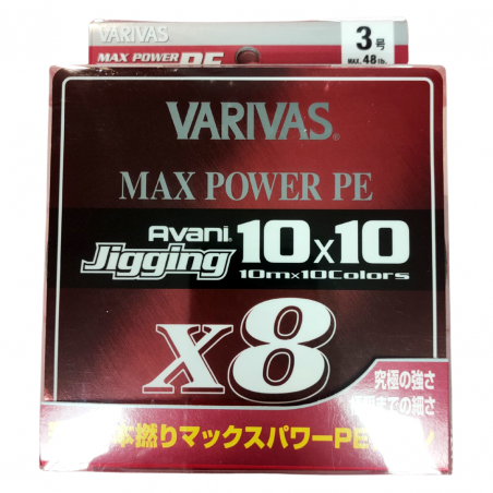 VARIVAS - Avani Jigging 10x10 Max Power PE X8 300M