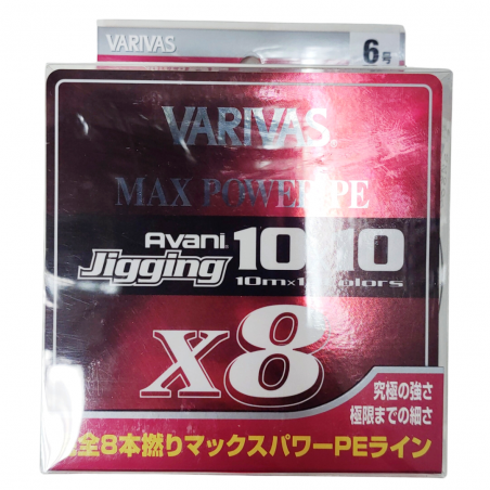VARIVAS - Avani Jigging 10x10 Max Power PE X8 500M