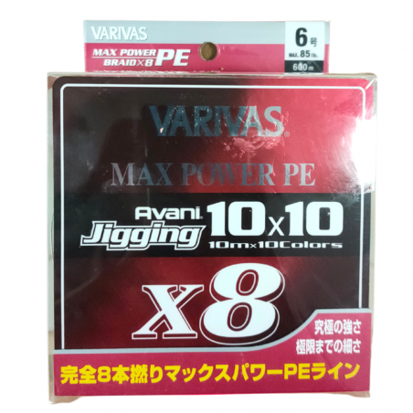 VARIVAS - Avani Jigging 10x10 Max Power PE X8 600M