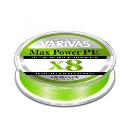 Varivas Max Power PE X8 lime green